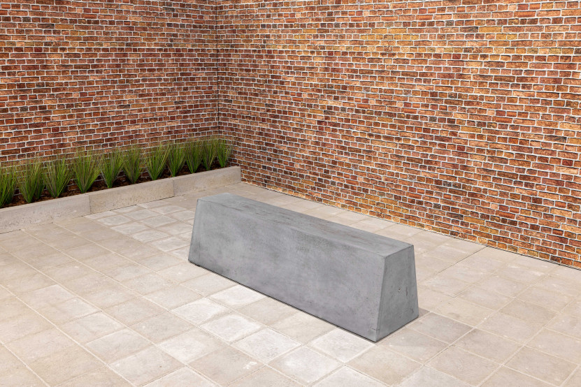 Bench Standard Anthracite-Concrete